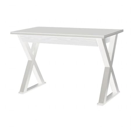 Walker Edison Furniture Walker Edison D48X30WH 48 in. Xtra Computer Desk - White D48X30WH